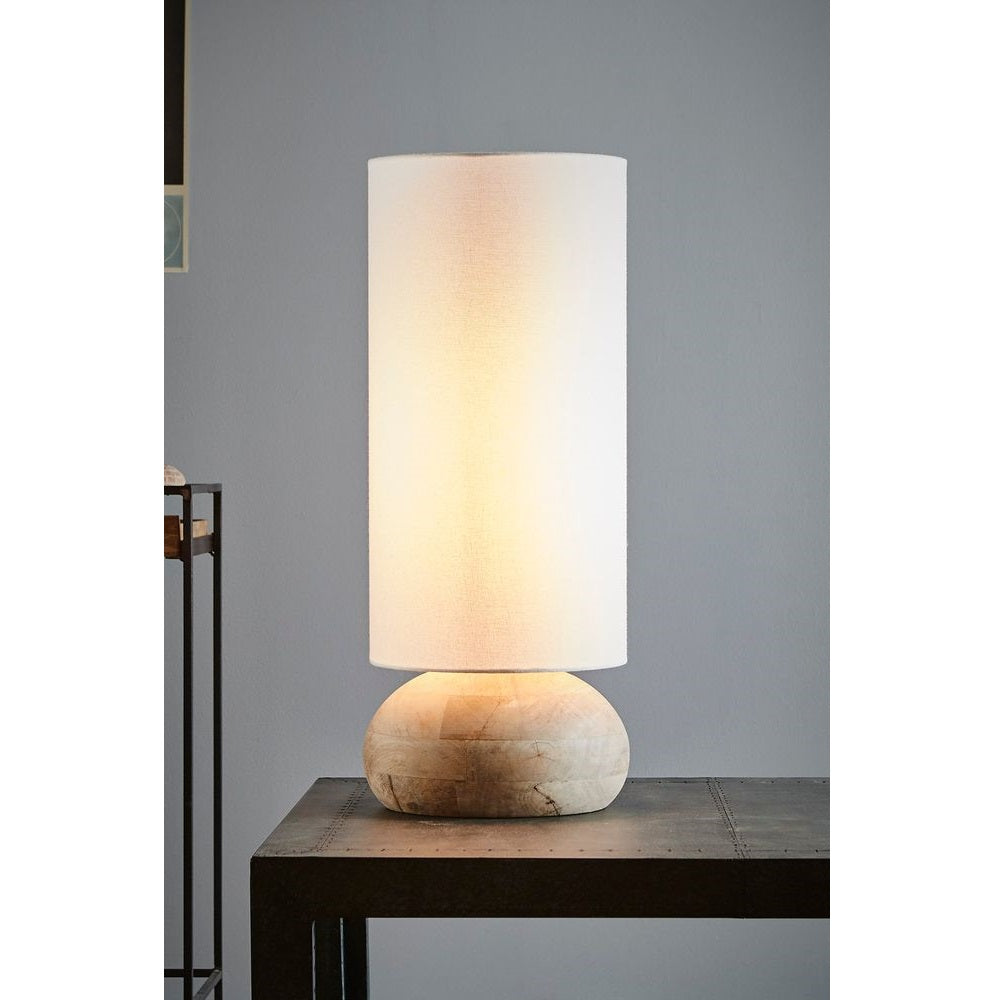 Pebble Wood Table Lamp Base Large - Natural - Notbrand