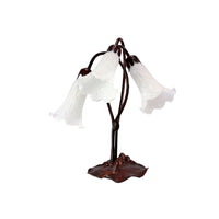 Triple Lilly Tiffany Style Table Lamp - Range - Notbrand